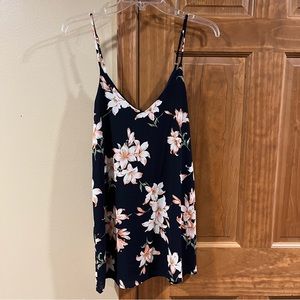 Lulus Navy Floral dress - XS